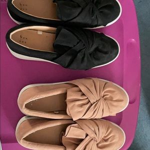 Two for one price sneaker slides